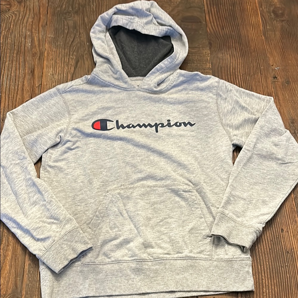 Champion Kids Grey Hoodie